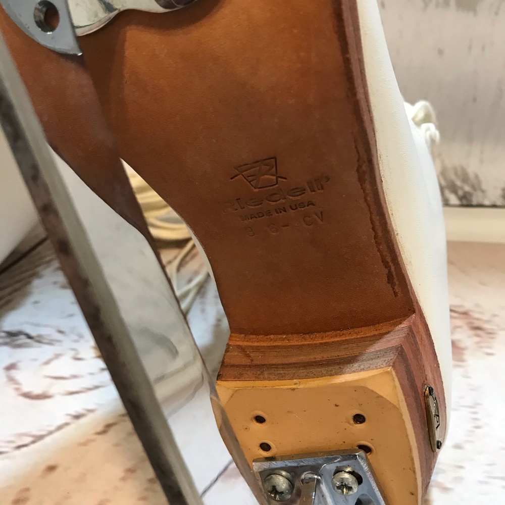 John WILSON Sheffield England blade Skate Riedell - Picture 14 of 16